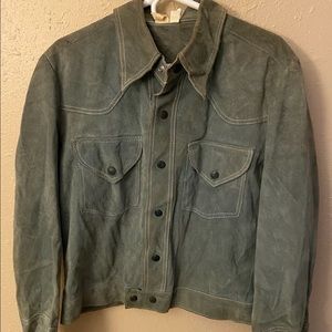 Green Suede Jacket